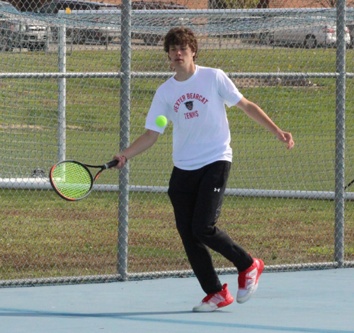 DHS Tennis Team Takes a Loss to Notre Dame