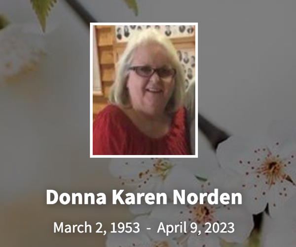 In Memory of Donna Karen Norden