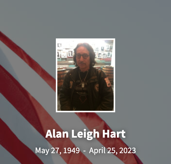 In Memory of Alan Leigh Hart