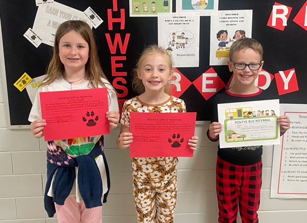 Southwest Elementary Honors 1st Graders with POR Awards