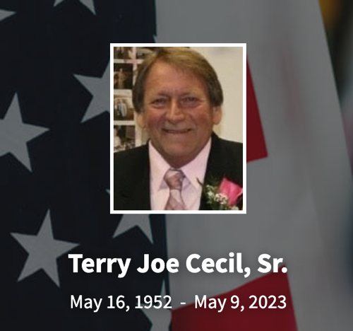 In Memory of Terry Joe Cecil, Sr.