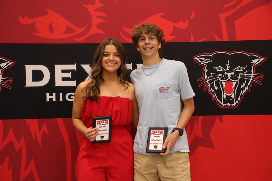 DHS 2023 Awards Assembly - Male and Female School Spirit Award