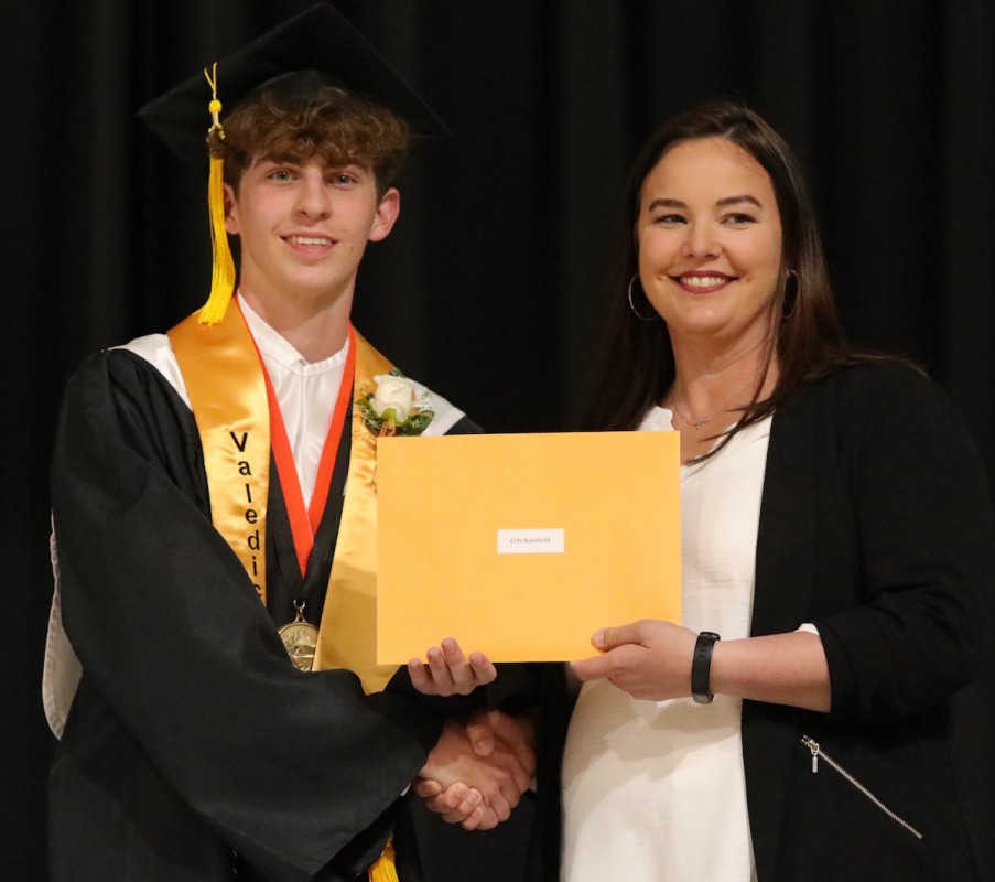 Cole Barnfield Recognized for Earning Several Scholarships