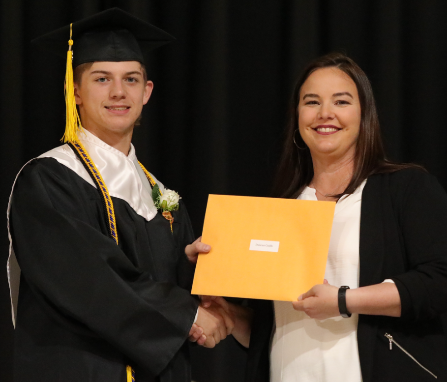 Duncan Crabb Recognized for Earning Several Scholarships