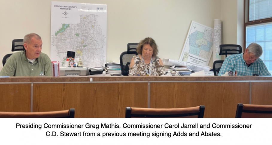 Stoddard County Commission Meeting - Monday, July 10, 2023 - Update on ARPA Funds, Clock Repair