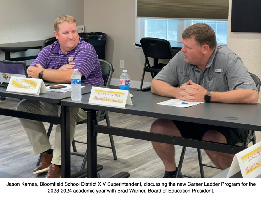 Bloomfield School Board Meeting - Monday, July 10, 2023