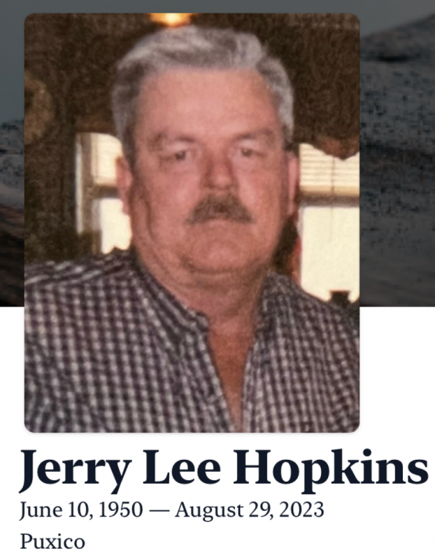 In Memory of Jerry Lee Hopkins