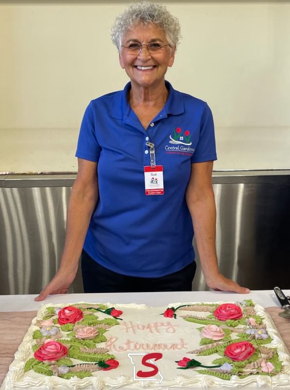 Sue Hawkins, Central Gardens' First Employee Retires