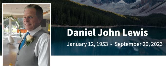 In Memory of Daniel John Lewis