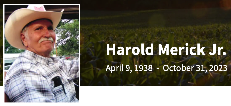 In Memory of Harold Merick Jr.