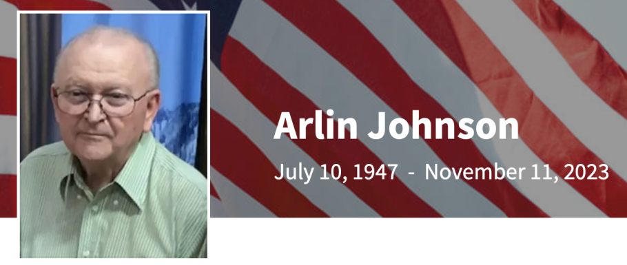 In Memory of Arlin R. Johnson