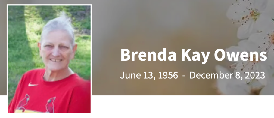 In Memory of Brenda Kay Owens