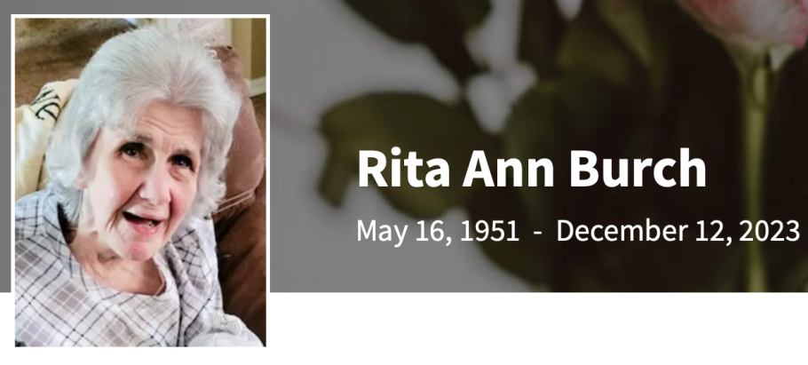 In Memory of Rita Ann Burch