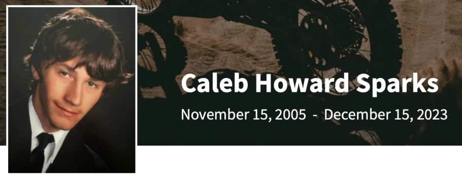 In Memory of Caleb Howard Sparks