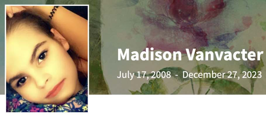 In Memory of Madison Vanvacter