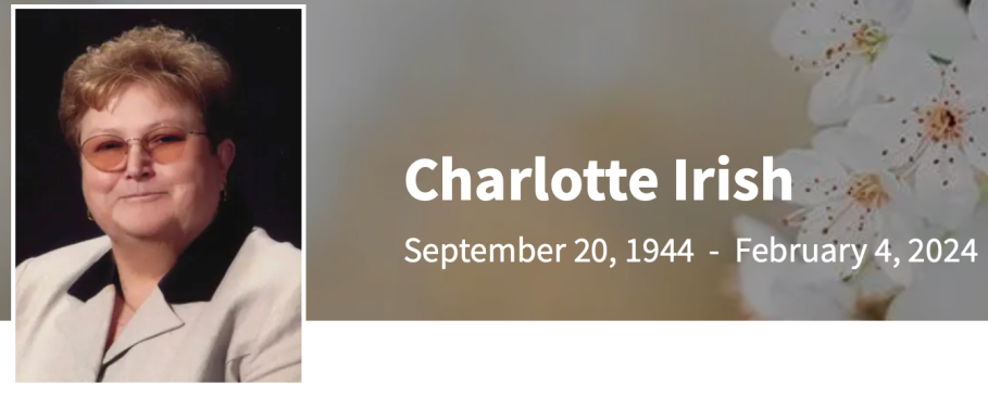 In Memory of Charlotte Irish