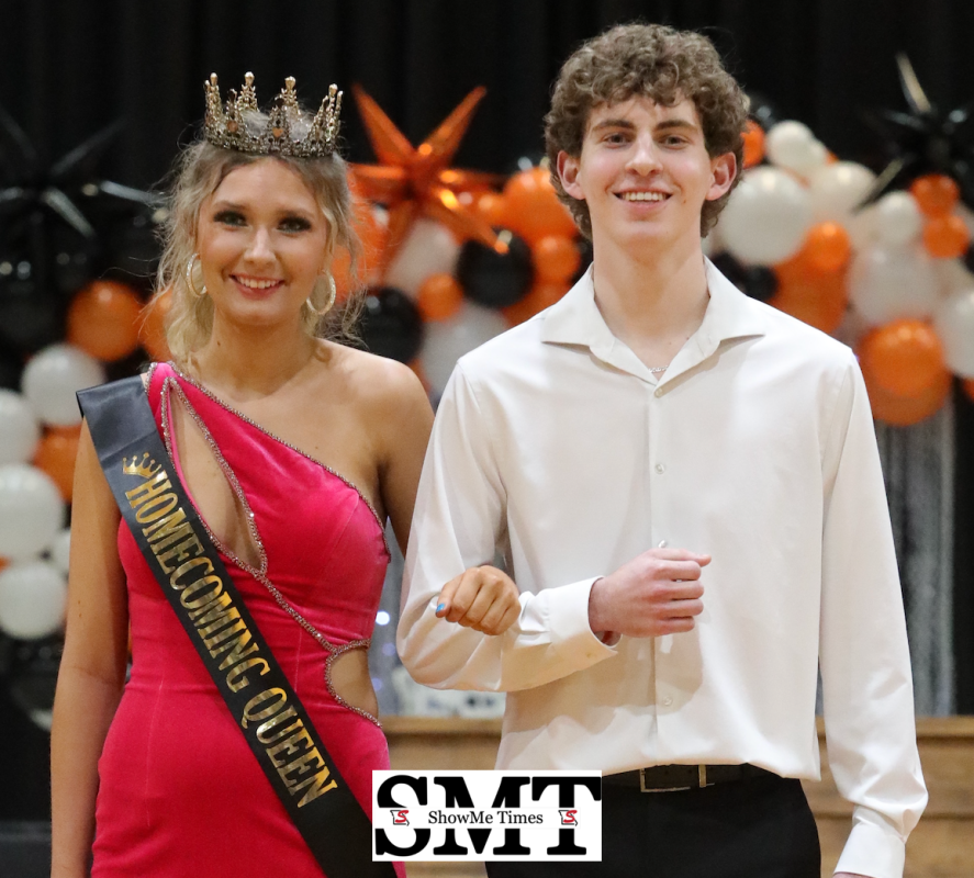 2023 Puxico High School Retiring Homecoming King and Queen Featuring Jera Backus and Cole Barnfield