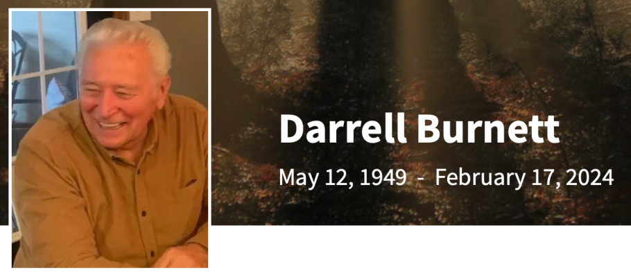 In Memory of Darrell Lyndal Burnett