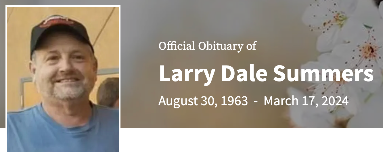 In Memory of Larry Dale Summers