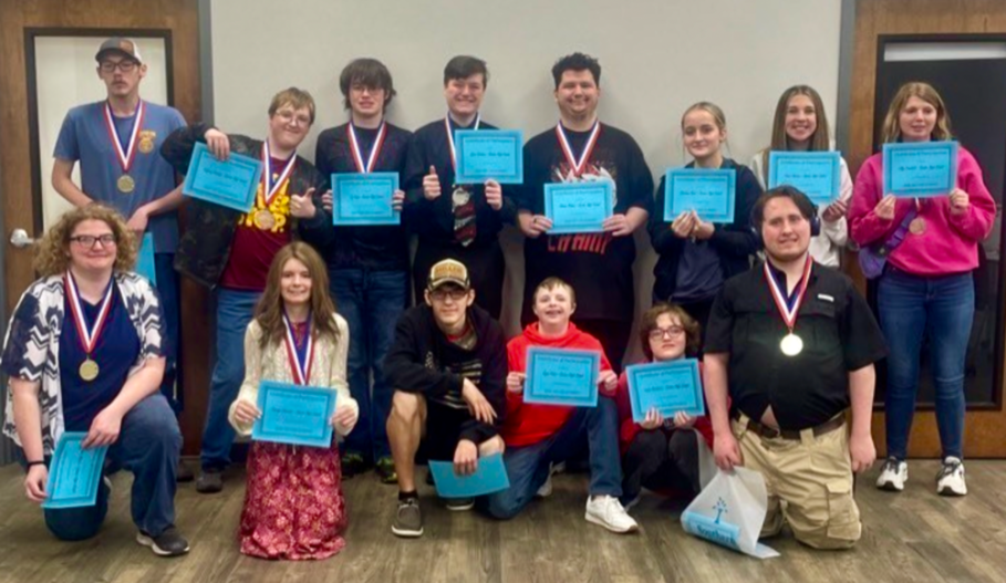 Nine DHS Students Earn Medals at TAFY Job Olympics