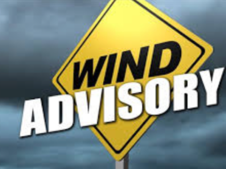 Wind Advisory Issued for Stoddard County from 5 a.m. Monday - 5 a.m. Tuesday