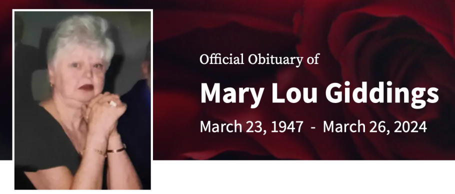 In Memory of Mary Lou Giddings