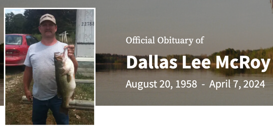 In Memory of Dallas Lee McRoy