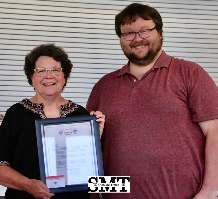 Janet Bingham Celebrated at Dexter Schools Retirement Tea