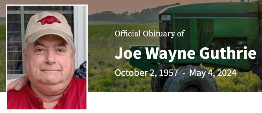 In Memory of Joe Wayne Guthrie