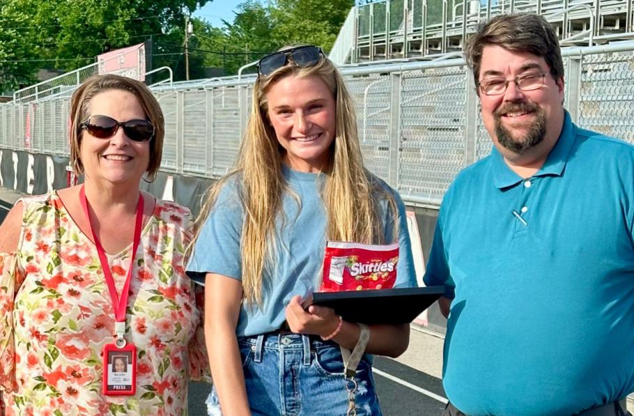 Abbie Lloyd Receives the 2024 Kyle Smith Memorial Athletic Scholarship