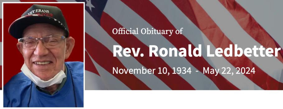 In Memory of Rev. Ronald L. Ledbetter