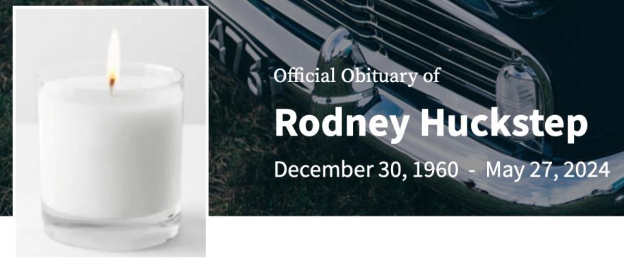 In Memory of Rodney Huckstep