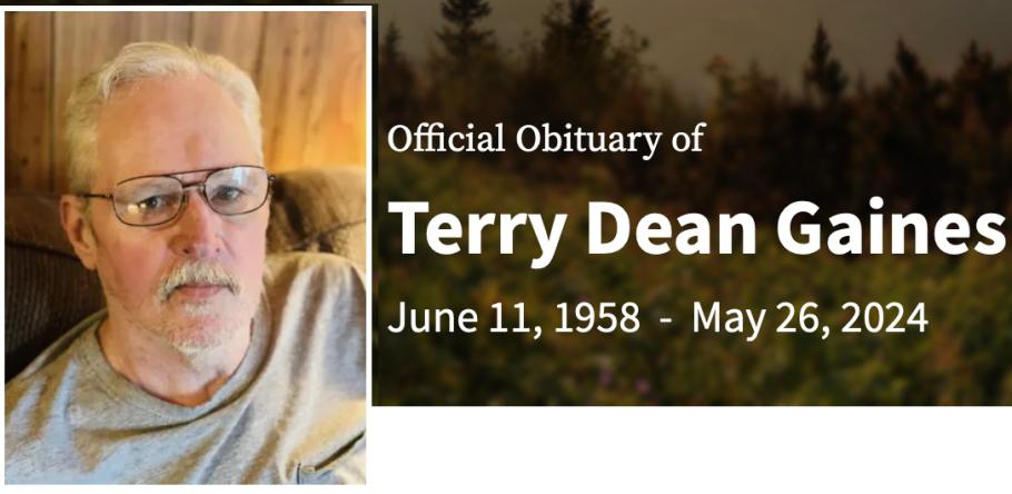 In Memory of Terry Dean Gaines