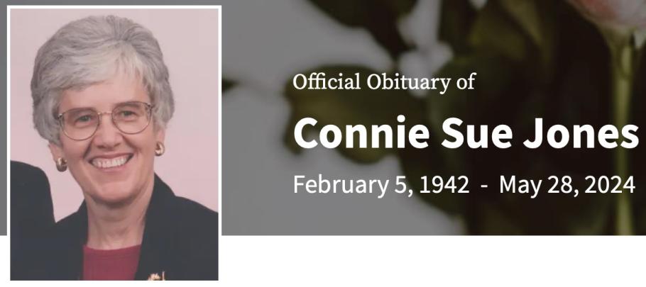 In Memory of Connie Sue (Reed) Blanchard Jones