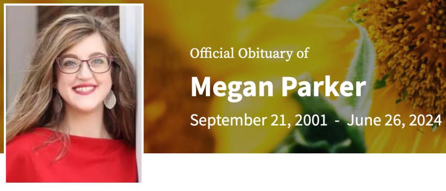 In Memory of Megan Grace Parker