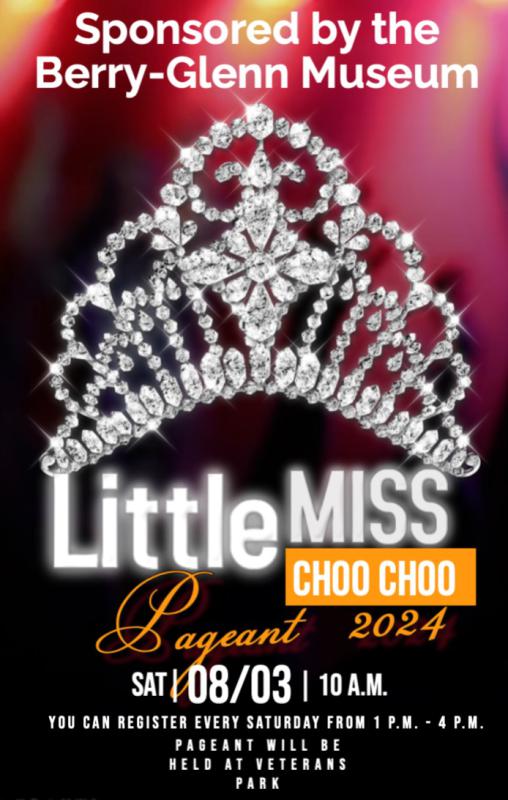 Little Miss Choo Choo Pageant Hosted by the Berry-Glenn Museum