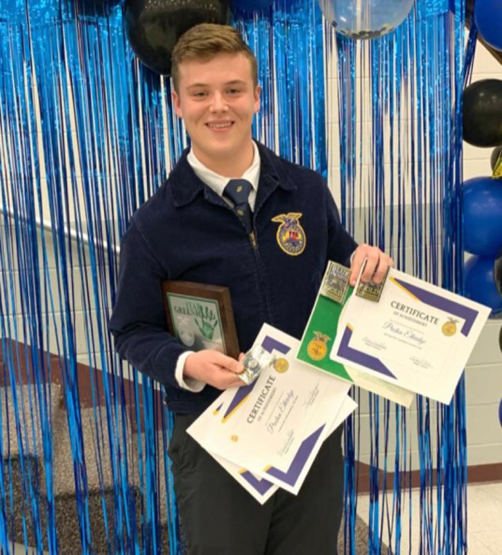 First student in PBHS history to be Named to National FFA Band