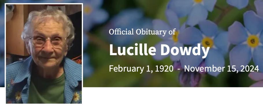 In Memory of Lucille Dowdy