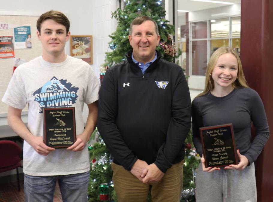 Poplar Bluff High School November Athletes of the Month named