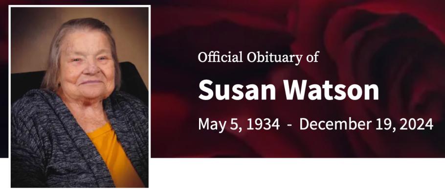 In Memory of Susan Watson