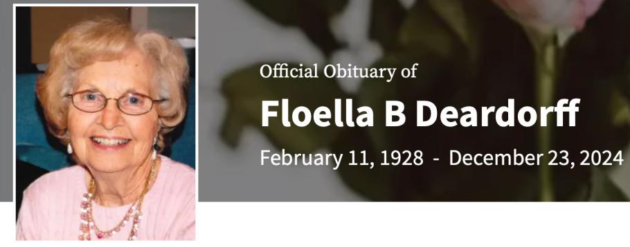 In Memory of Floella B. Deardorff