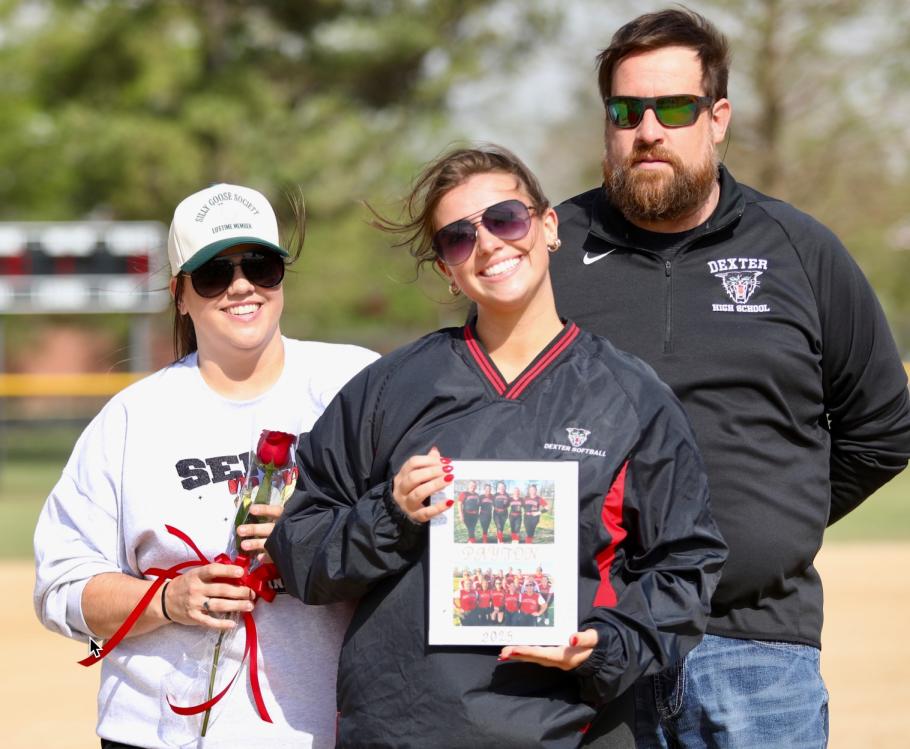 2025 DHS Softball Team Senior Night Featuring Payton Short