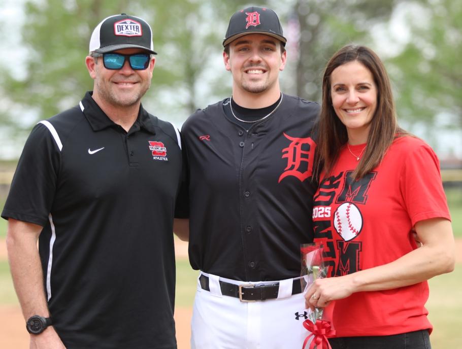 2025 DHS Baseball Team Senior Night Featuring Jackson Howard