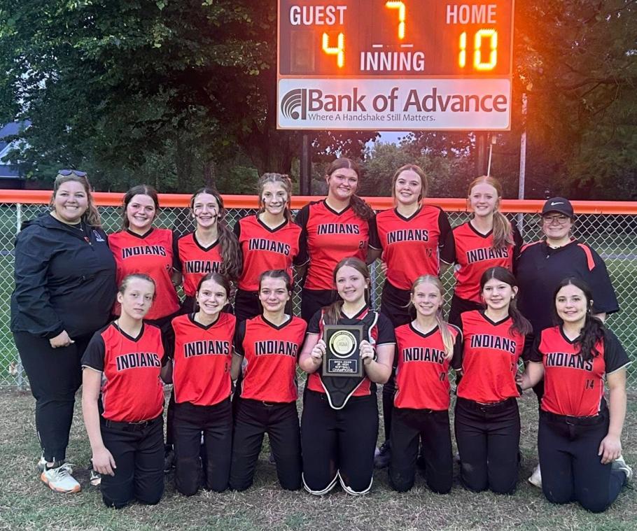 2025 SCAA JH Softball Champions and a Perfect Season