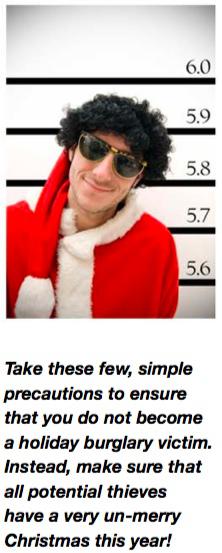 Avoid Having Your Holiday Stolen