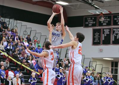 Mules Upset Hornets In Varsity Semifinal Action