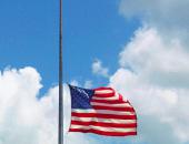 Flags at Half-Mast Today in Honor of Fallen Firefighters