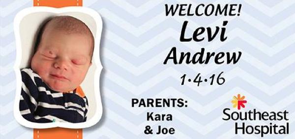 Welcome to the World Levi Andrew Guiling