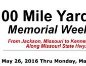 100 Mile yard Sale Kicks Off This Week