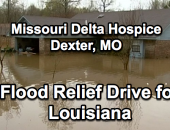 Mo Delta Hospice Hosting Flood Relief Drive